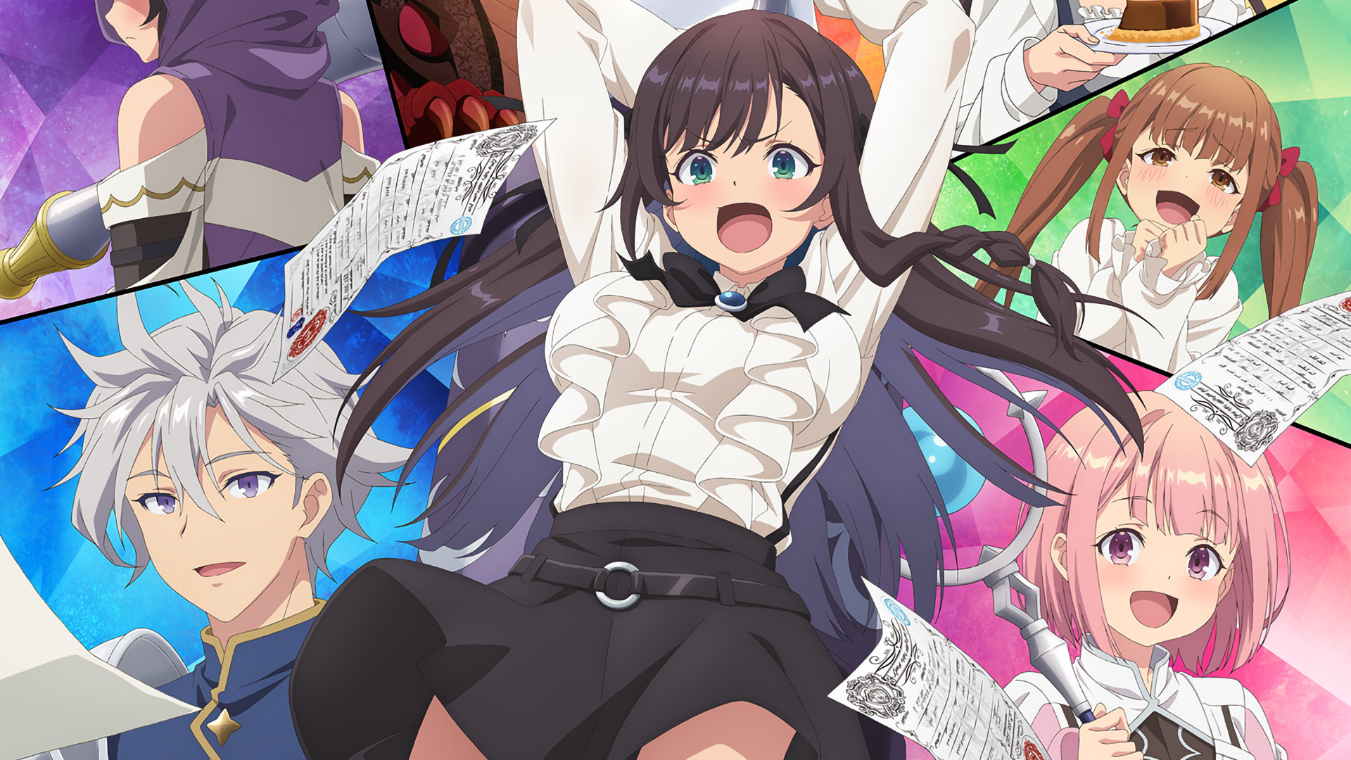 Backdrop for I May Be a Guild Receptionist, but I'll Solo Any Boss to Clock Out on Time