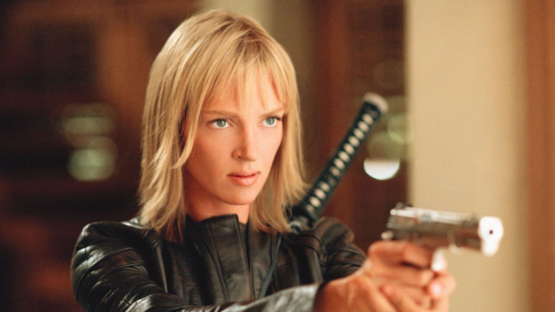 Backdrop for Uma Thurman: Hollywood's Silent Warrior