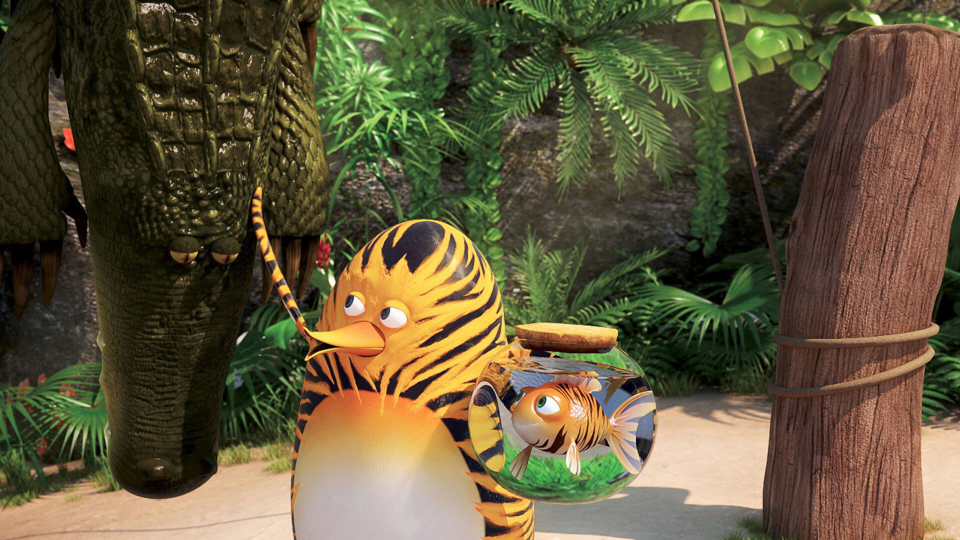 Backdrop for The Jungle Bunch: News Beat