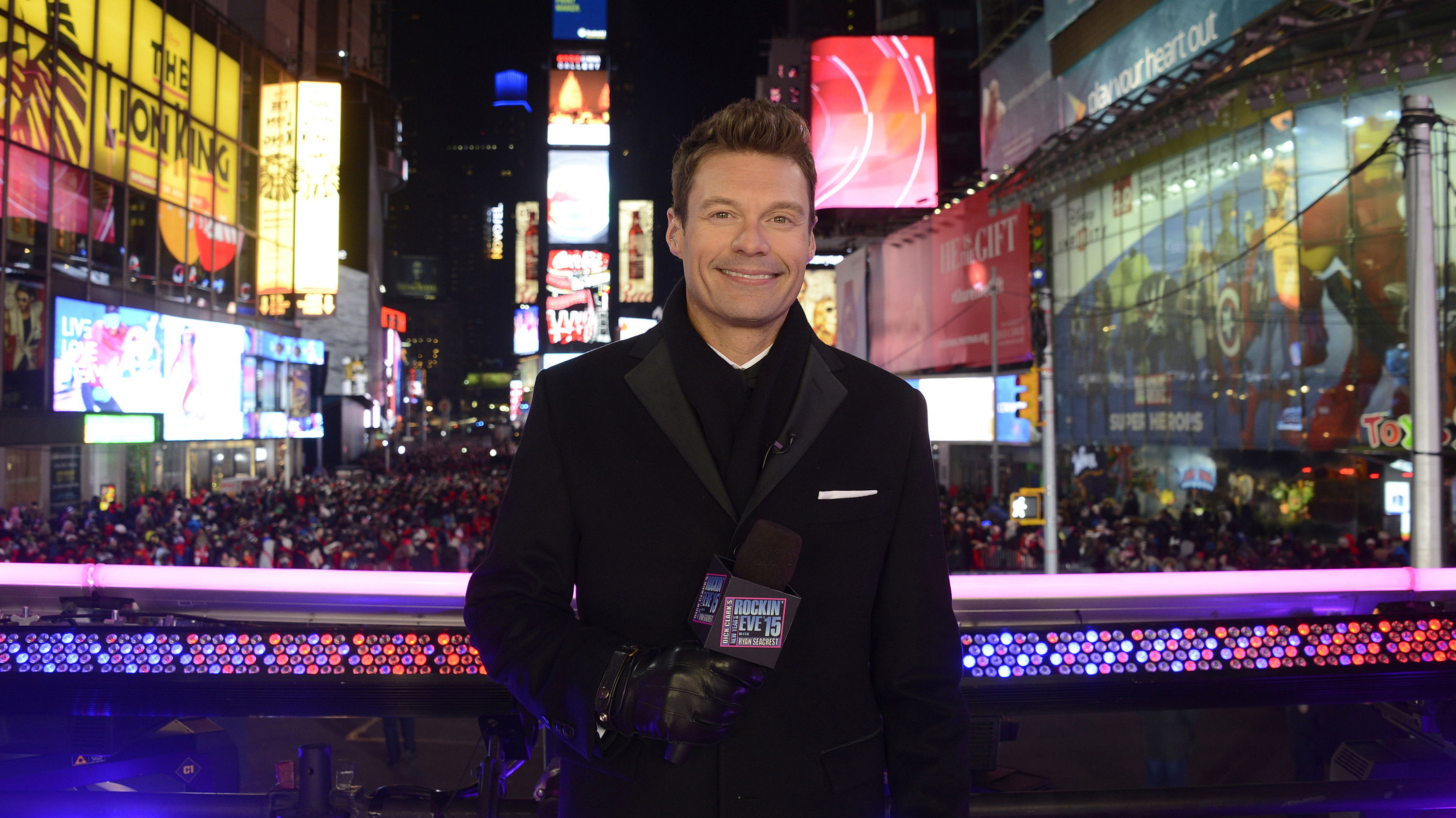 Backdrop for Dick Clark's New Year's Rockin' Eve with Ryan Seacrest
