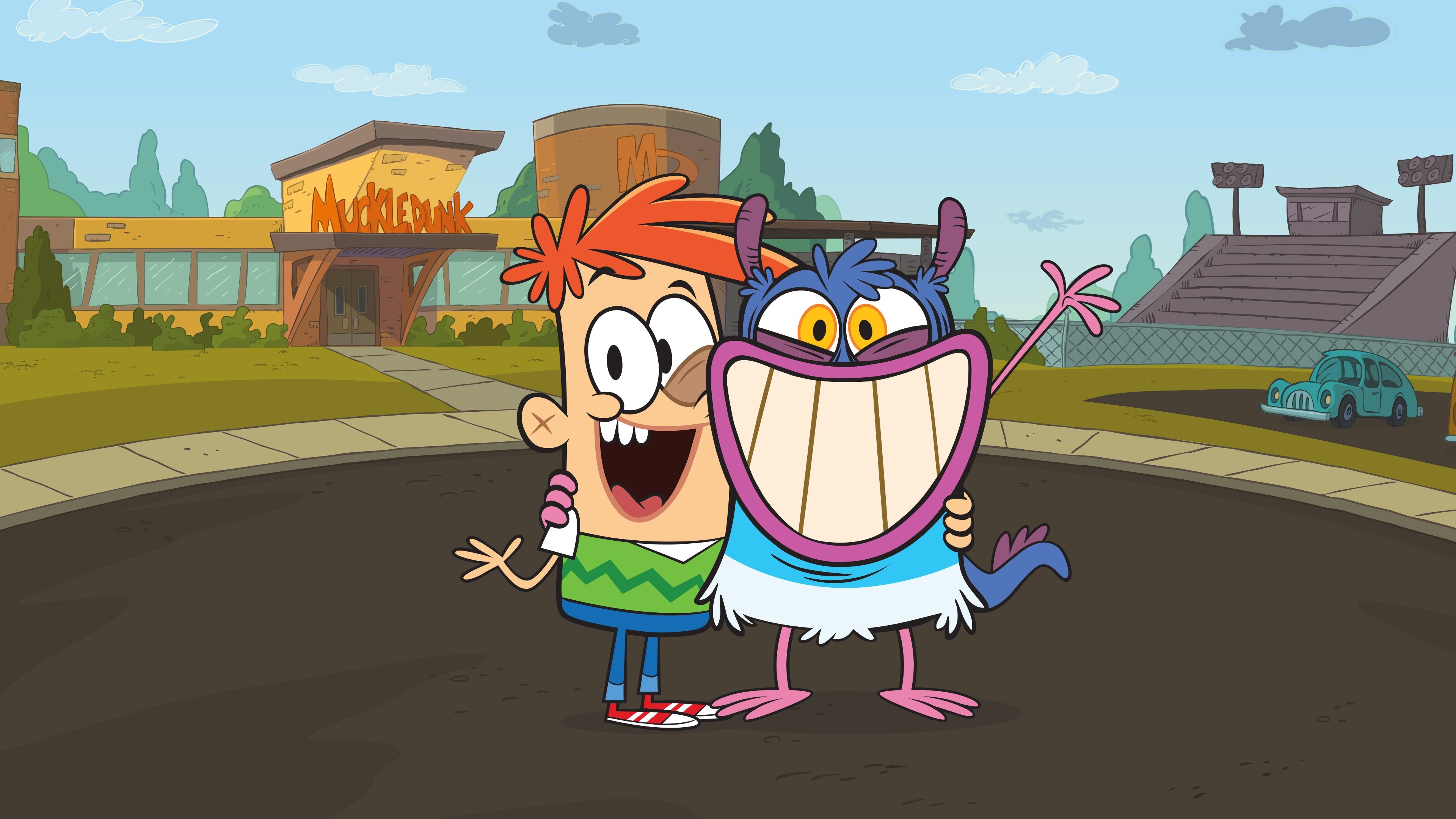 Backdrop for Bunsen is a Beast