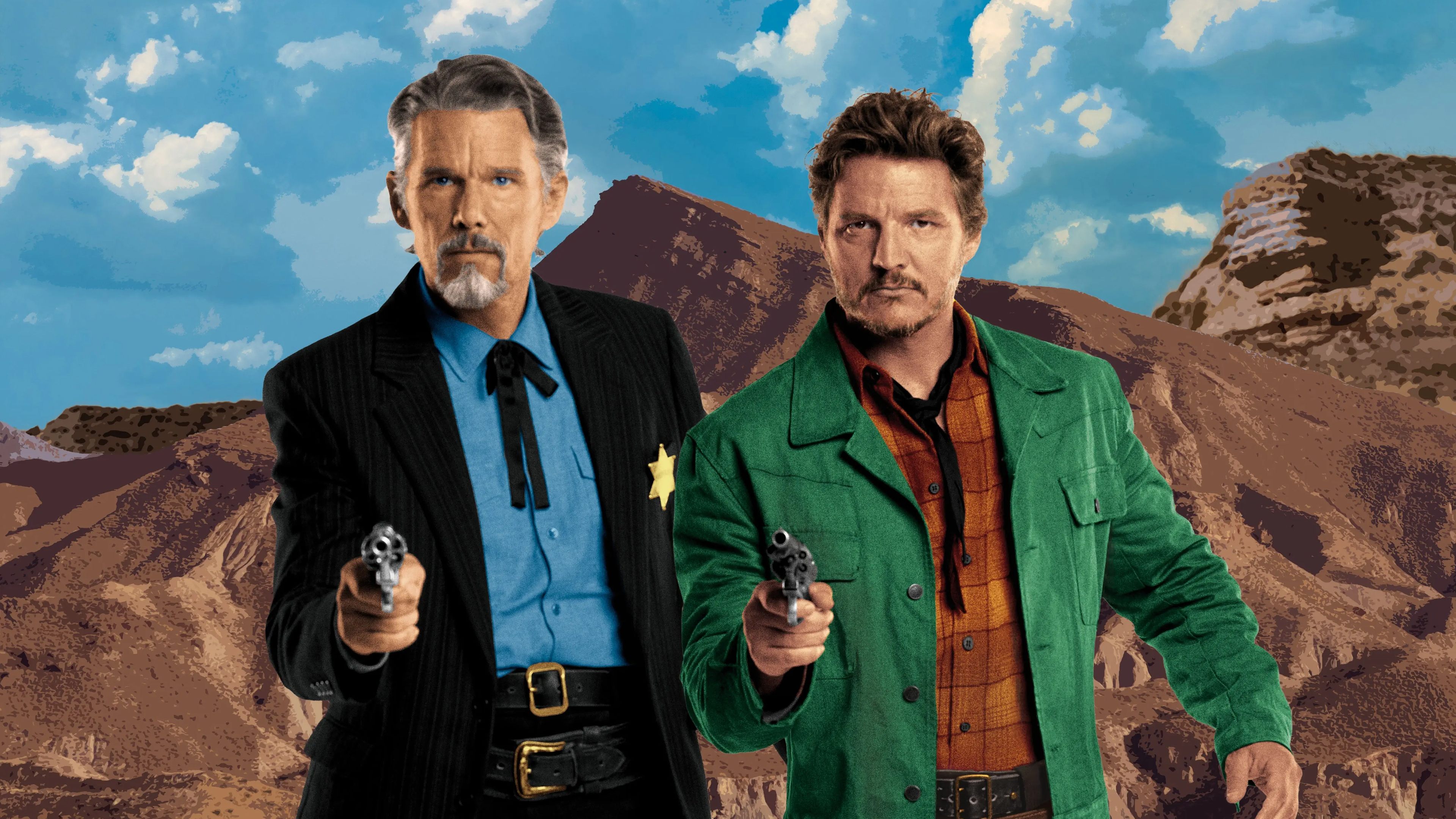 Backdrop for Strange Way of Life