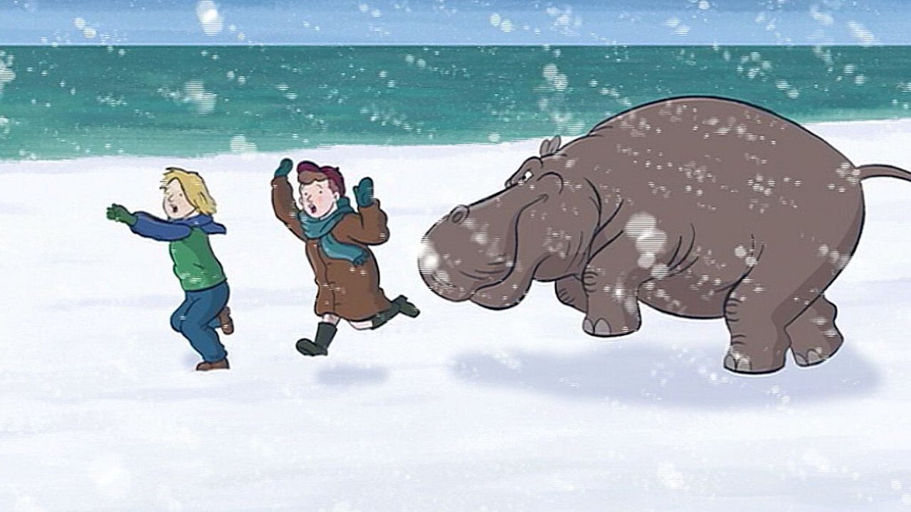 Backdrop for A Child's Christmas