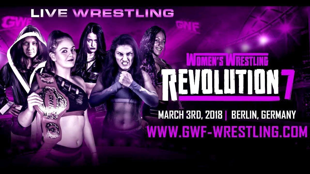 Backdrop for GWF Women's Wrestling Revolution 7