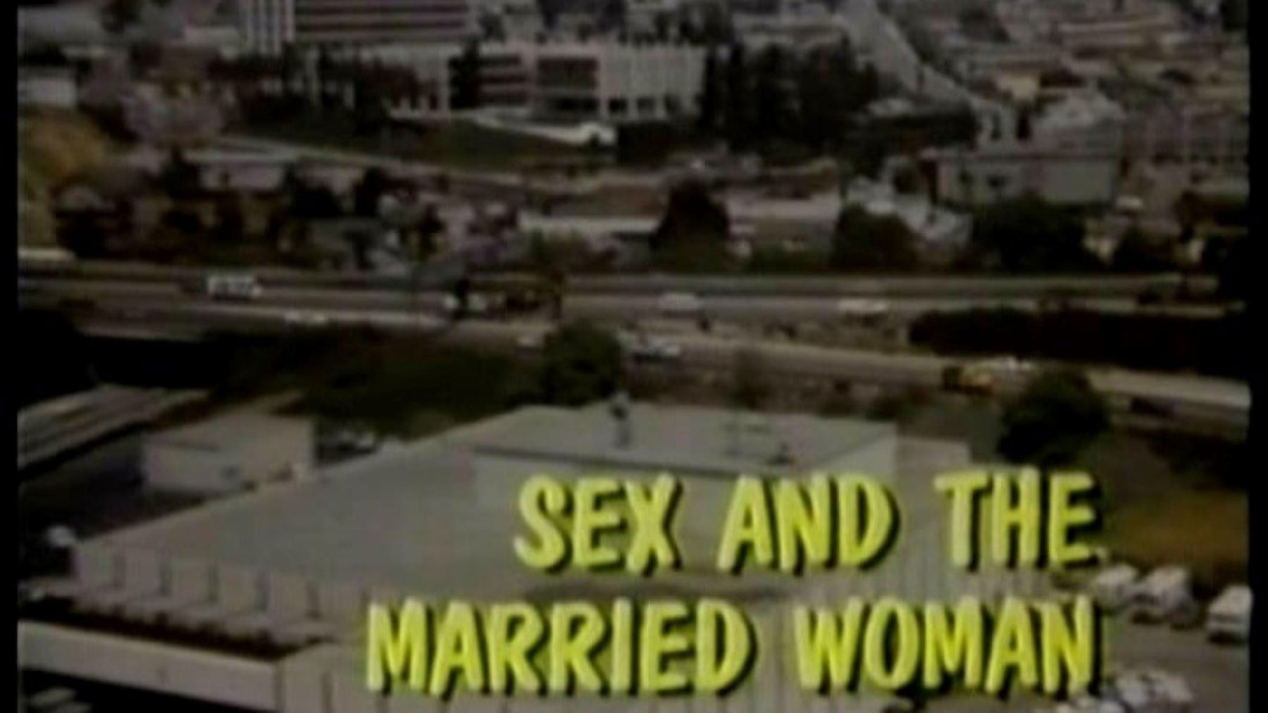 Backdrop for Sex and the Married Woman