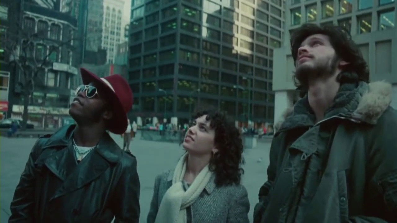 Backdrop for Stony Island