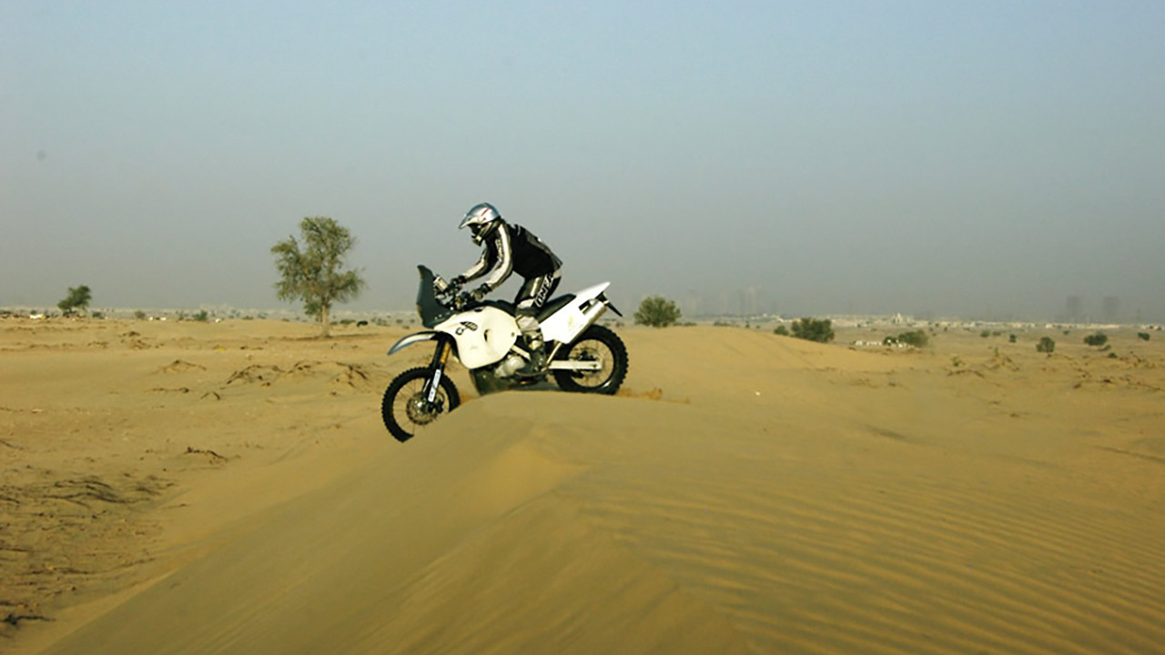 Backdrop for Race to Dakar