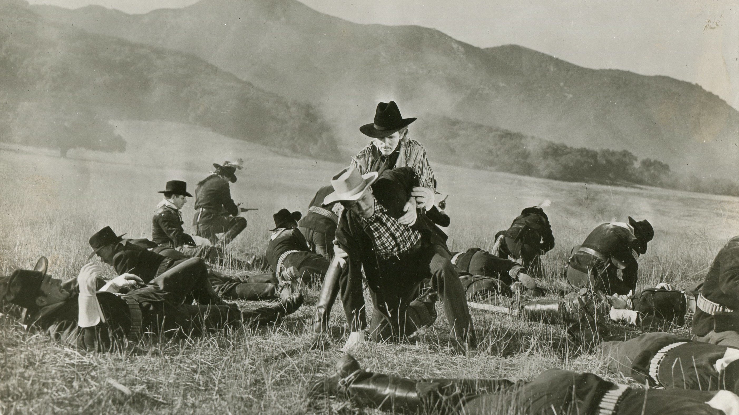 Backdrop for Law of the Badlands