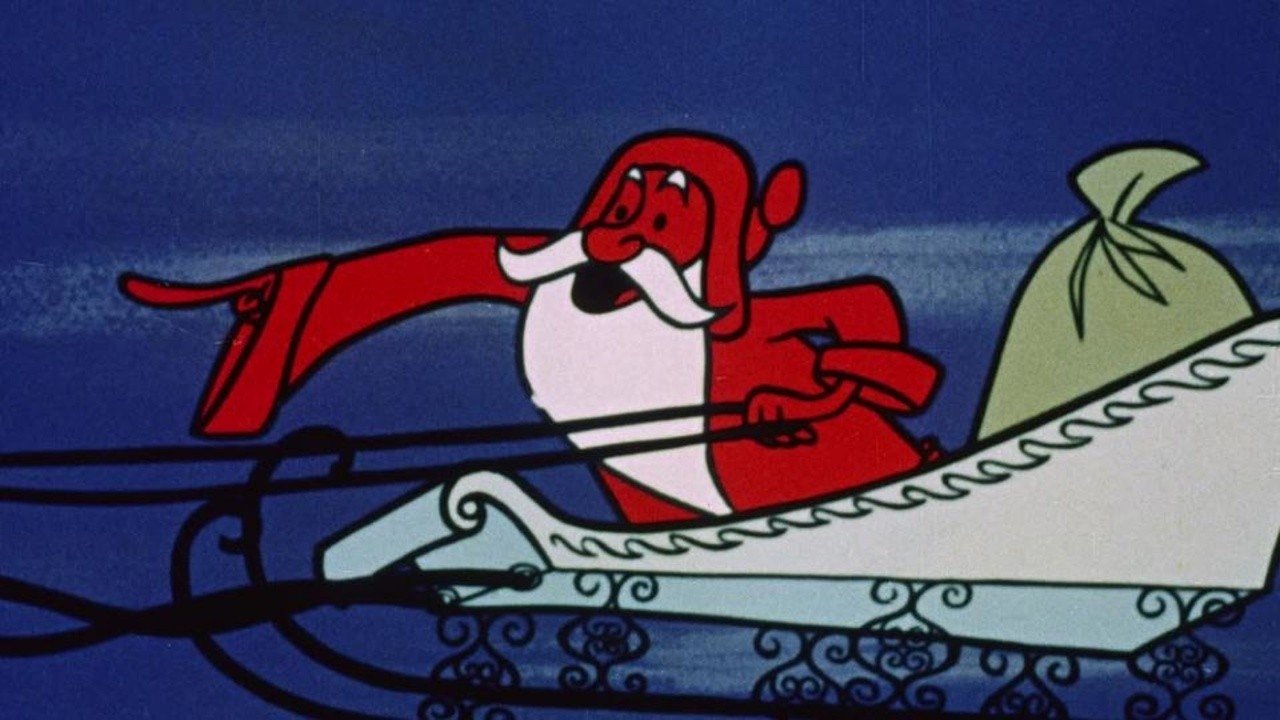 Backdrop for The Christmas Visitor