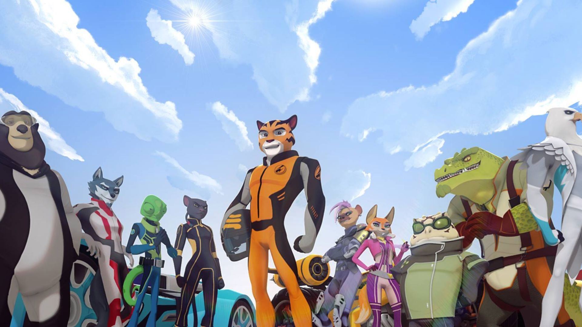 Backdrop for Rimba Racer