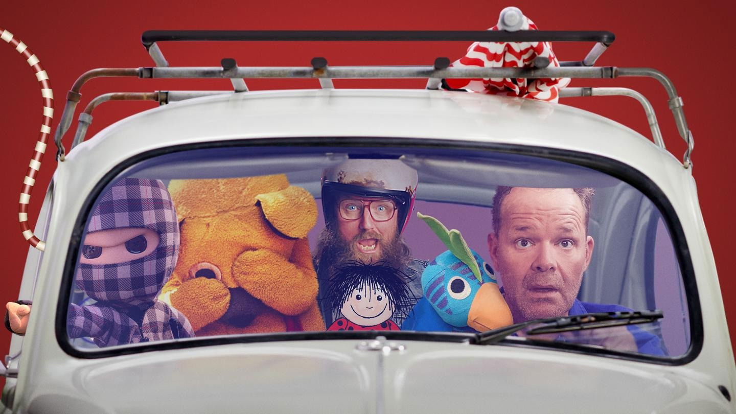 Backdrop for Nøj, det' for børn