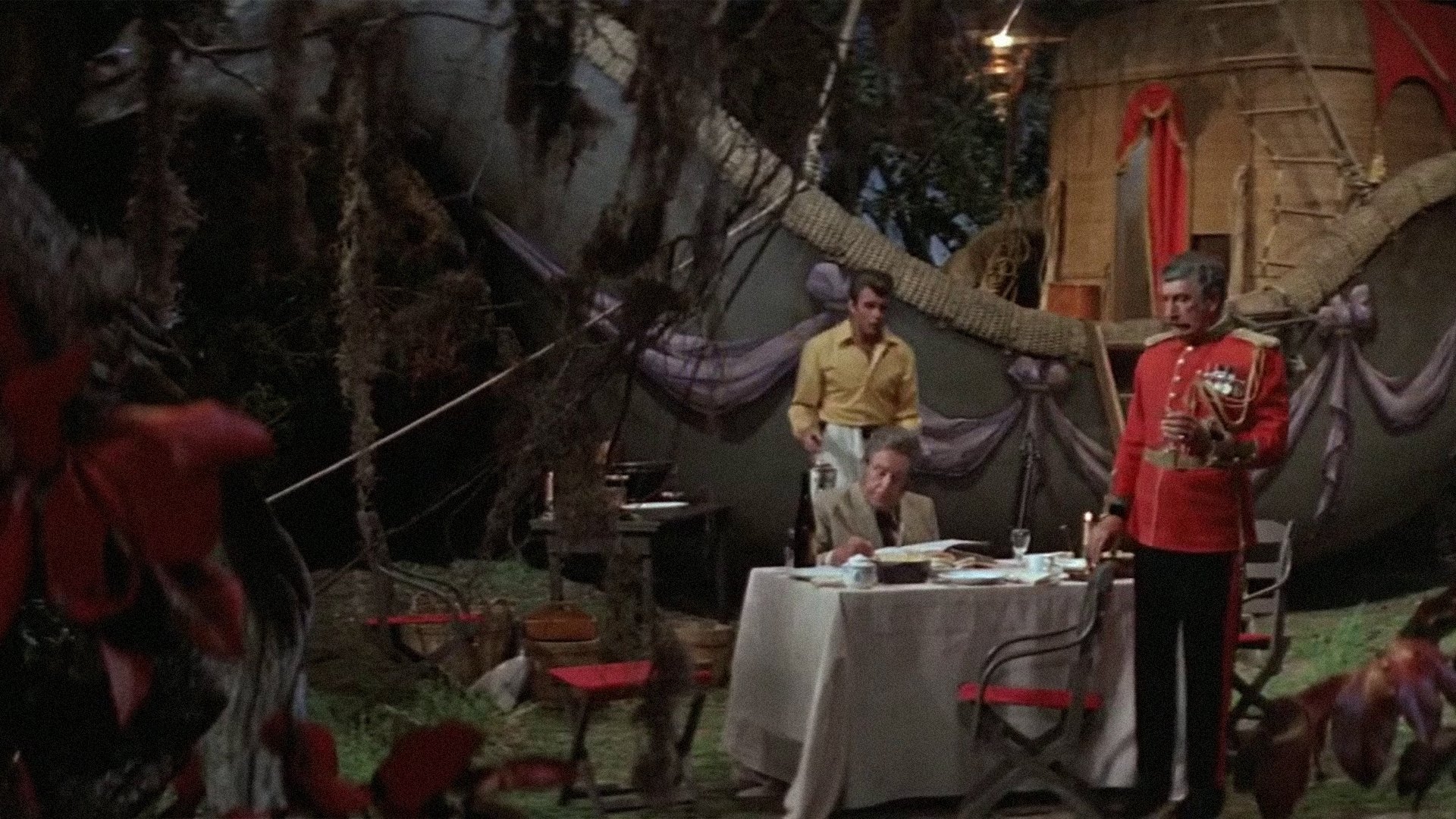 Backdrop for Five Weeks in a Balloon