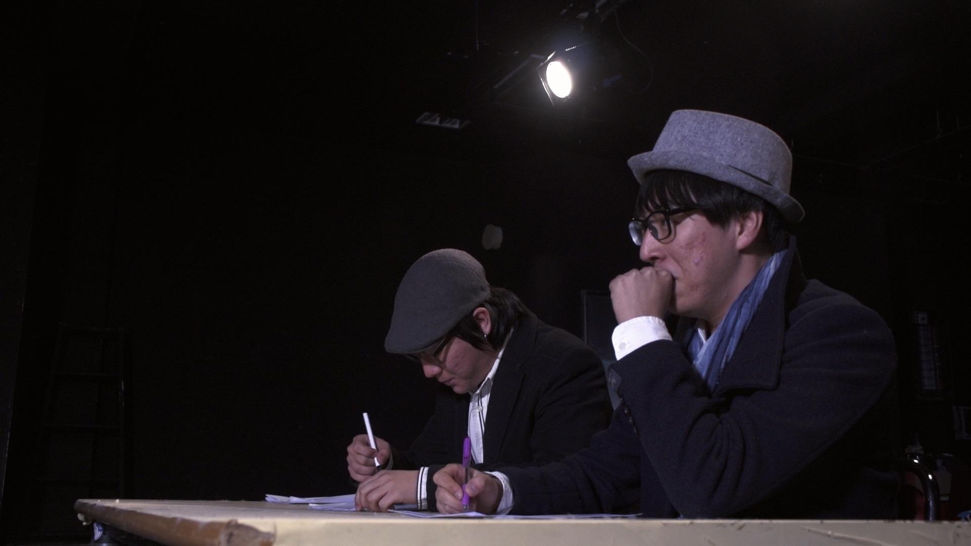 Backdrop for Behind the Dark Night