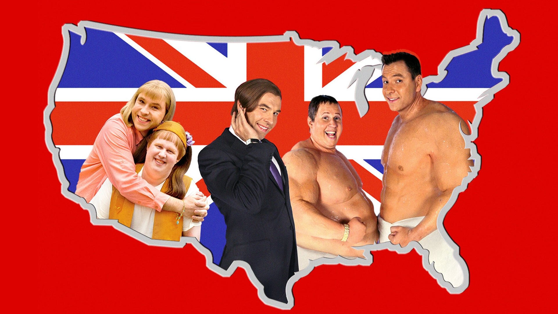 Backdrop for Little Britain USA