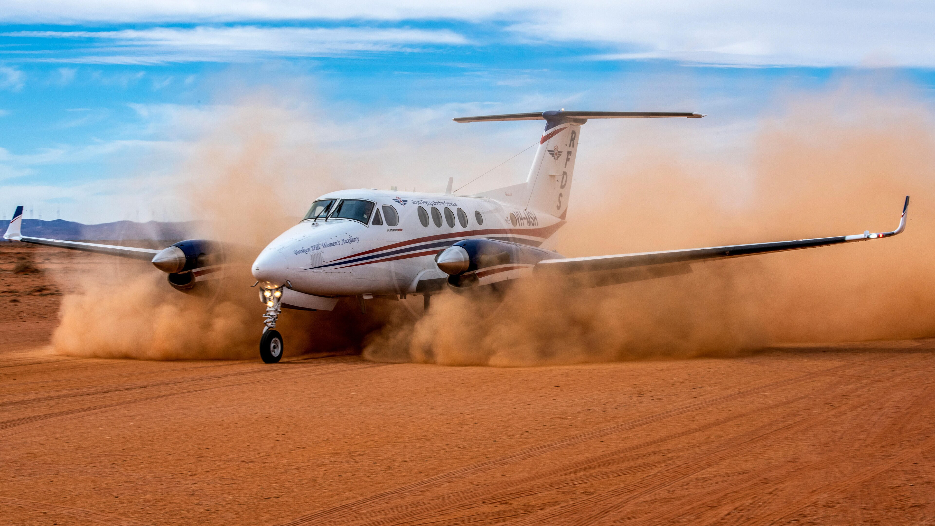 Backdrop for RFDS: Royal Flying Doctor Service