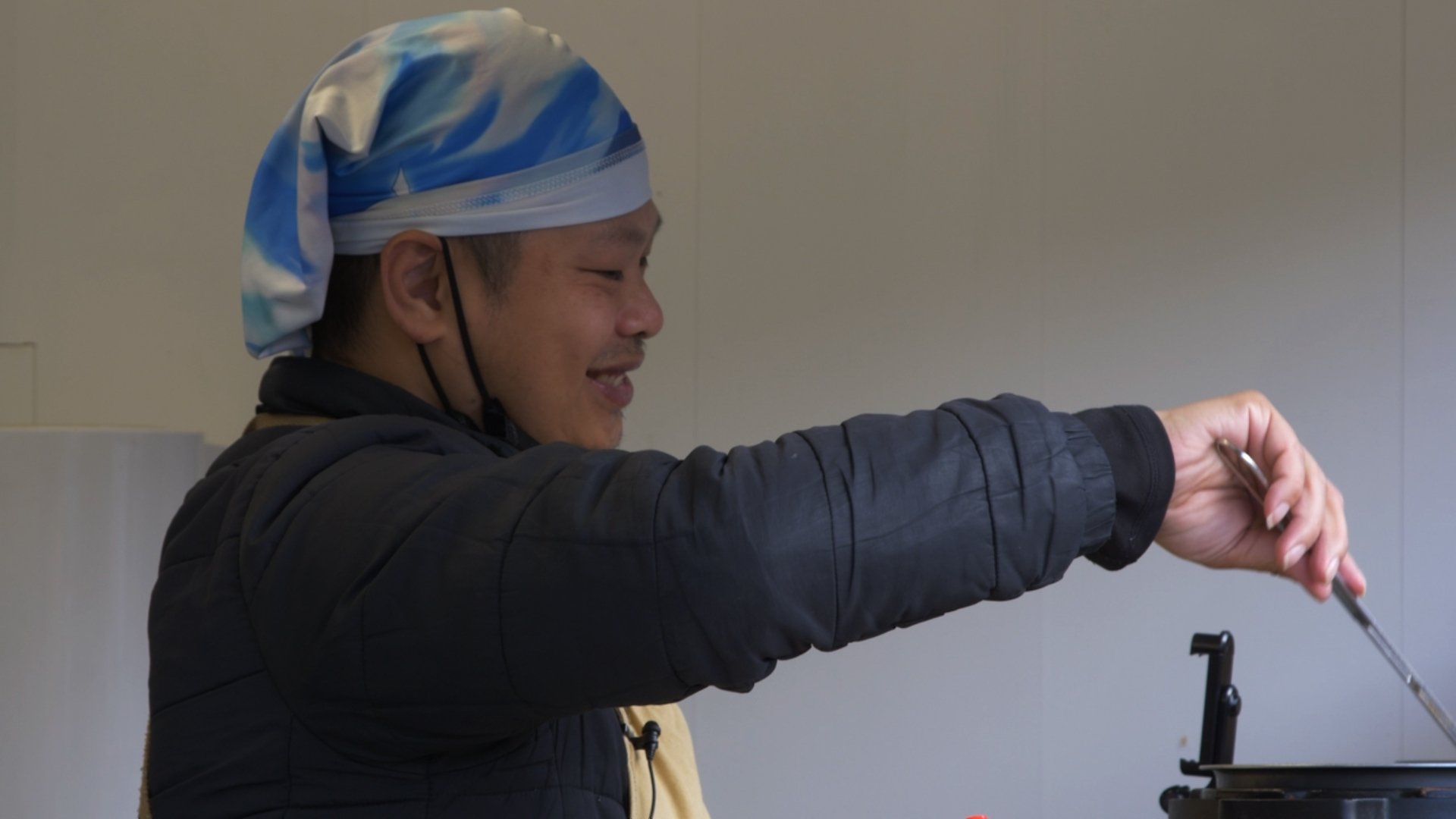 Backdrop for Fishball Revolution