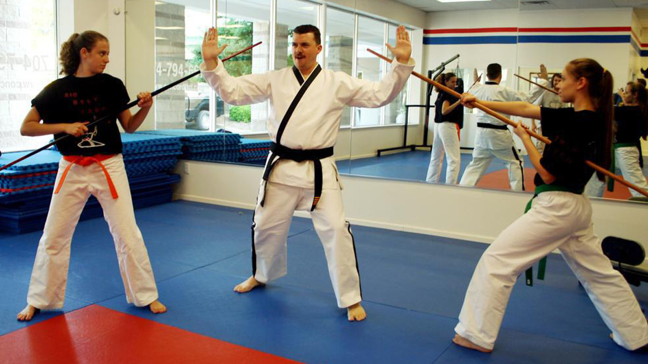 Backdrop for The Foot Fist Way