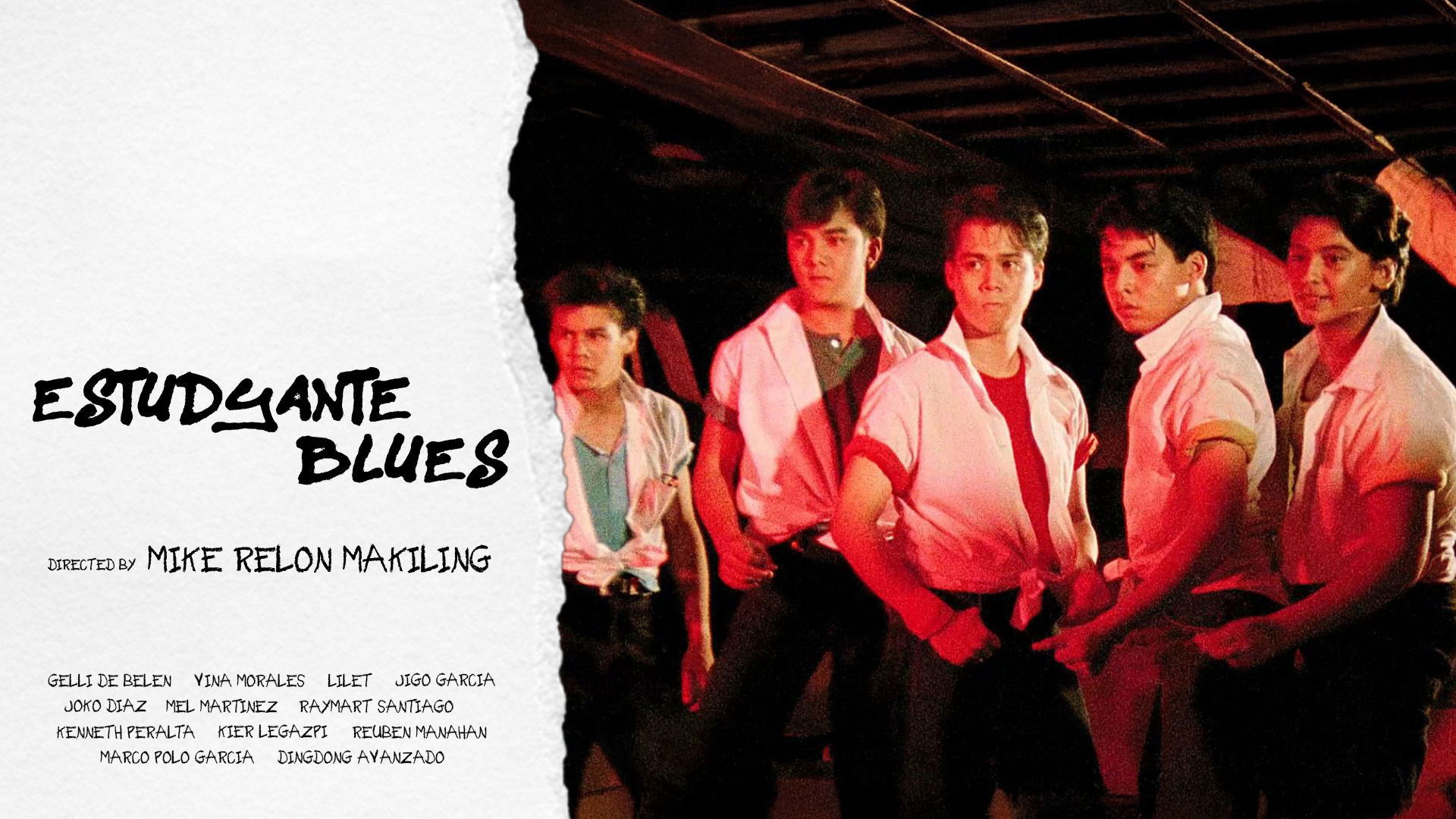 Backdrop for Estudyante Blues