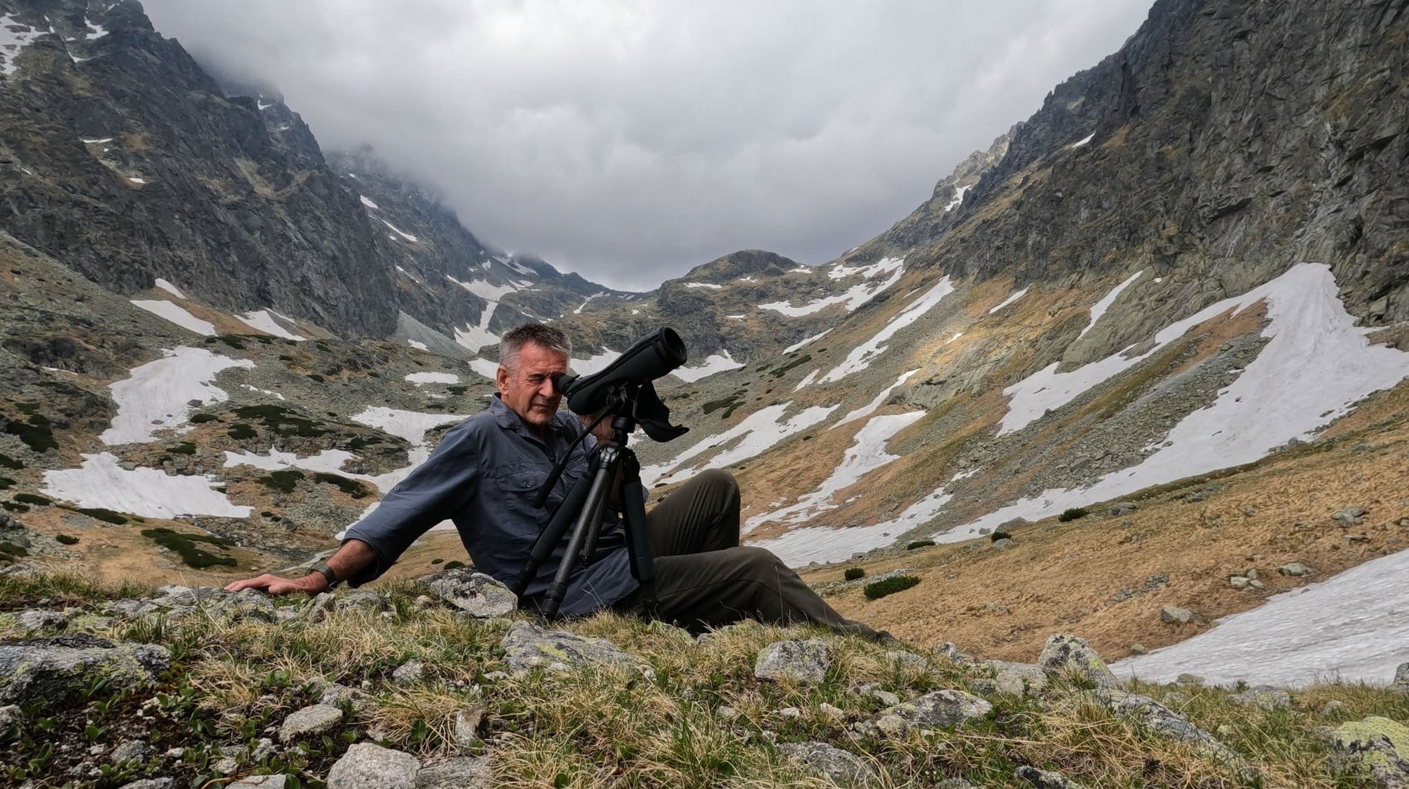 Backdrop for Wild Slovakia with Nigel Marven