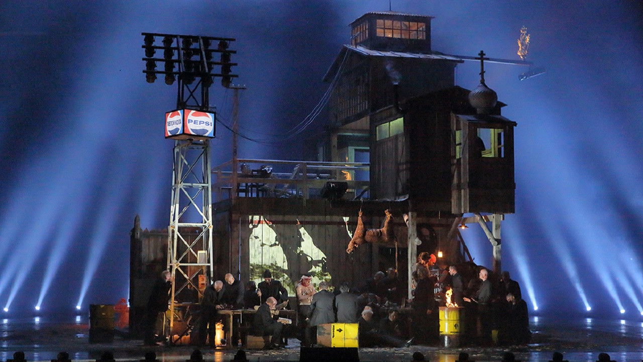 Backdrop for Janáček: From the House of the Dead