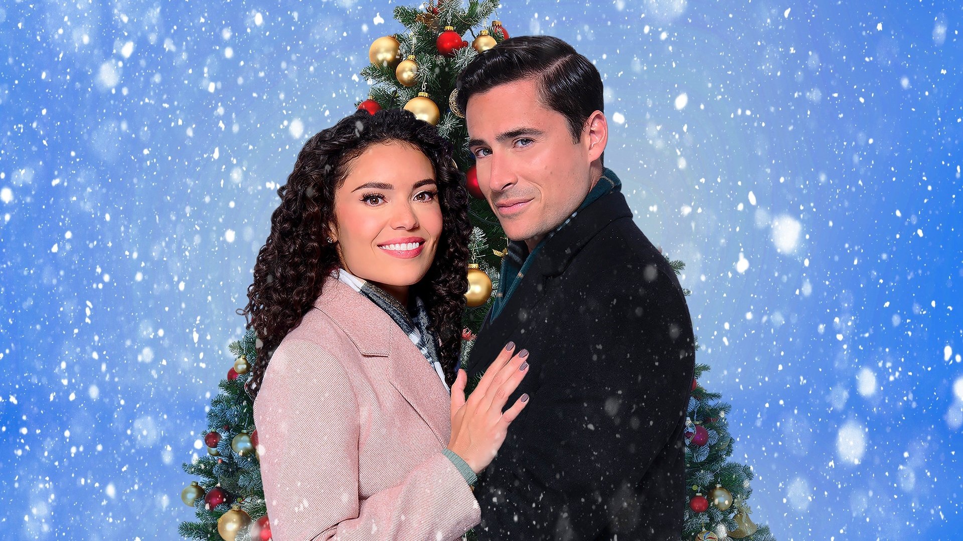 Backdrop for Christmas on 5th Avenue