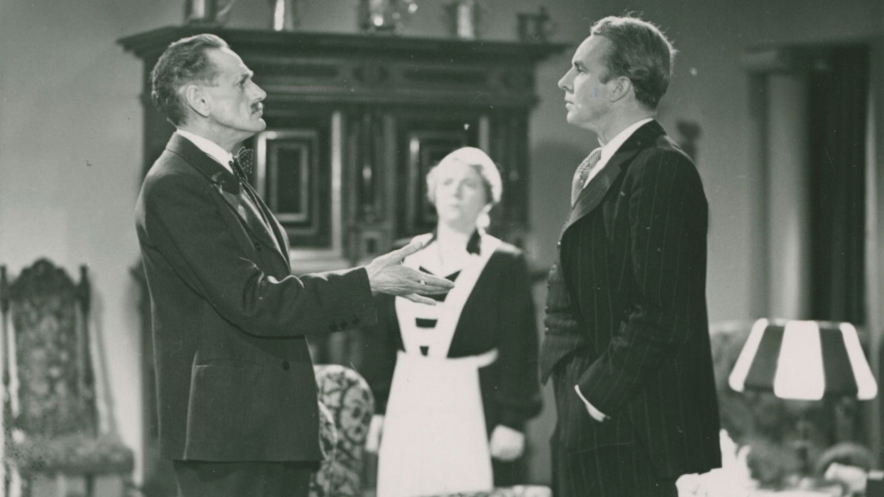 Backdrop for I brist på bevis