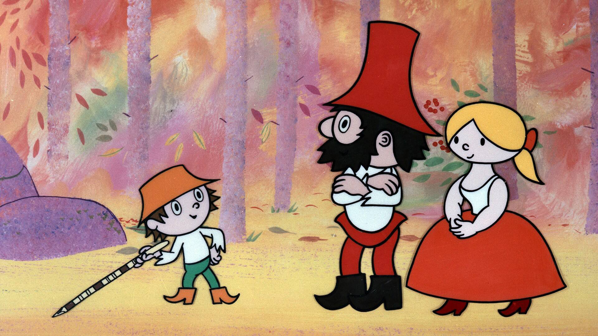 Backdrop for O loupežníku Rumcajsovi