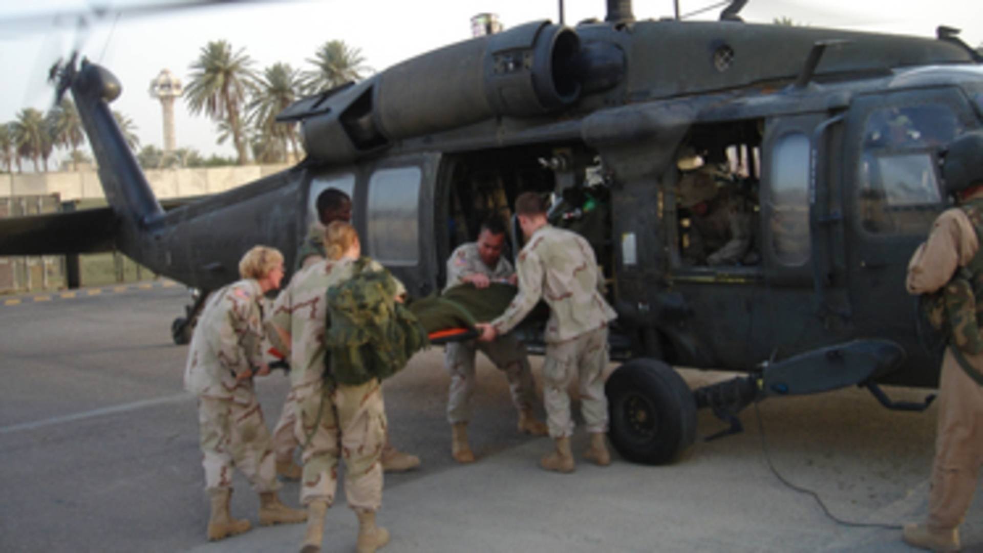 Backdrop for Baghdad ER