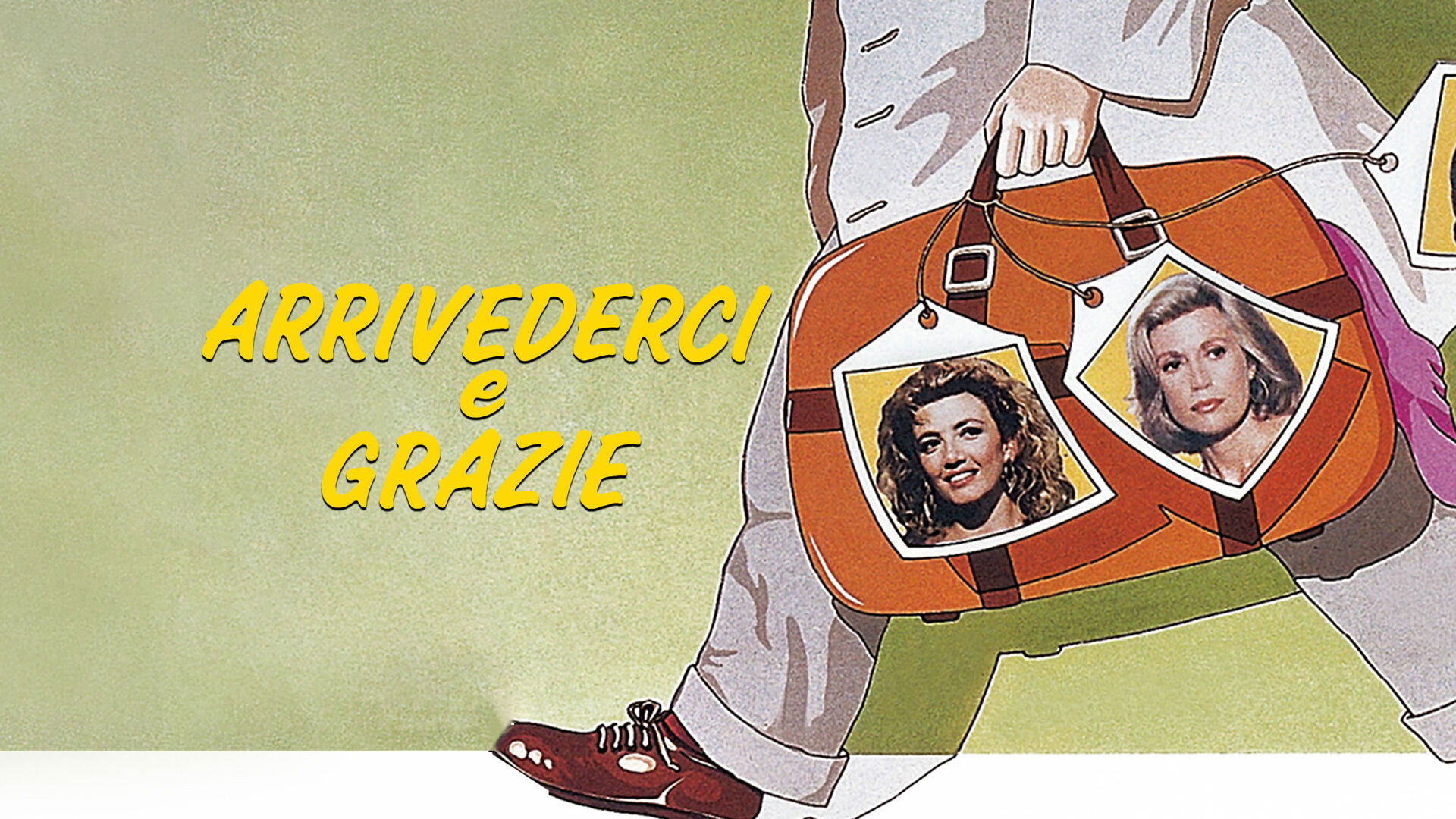 Backdrop for Arrivederci e grazie