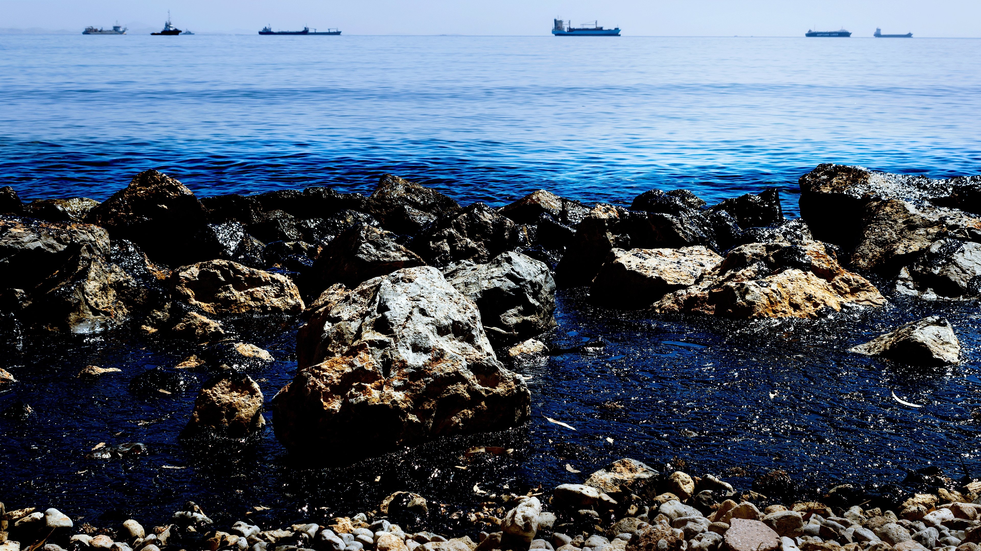 Backdrop for Oil Spill of The Century