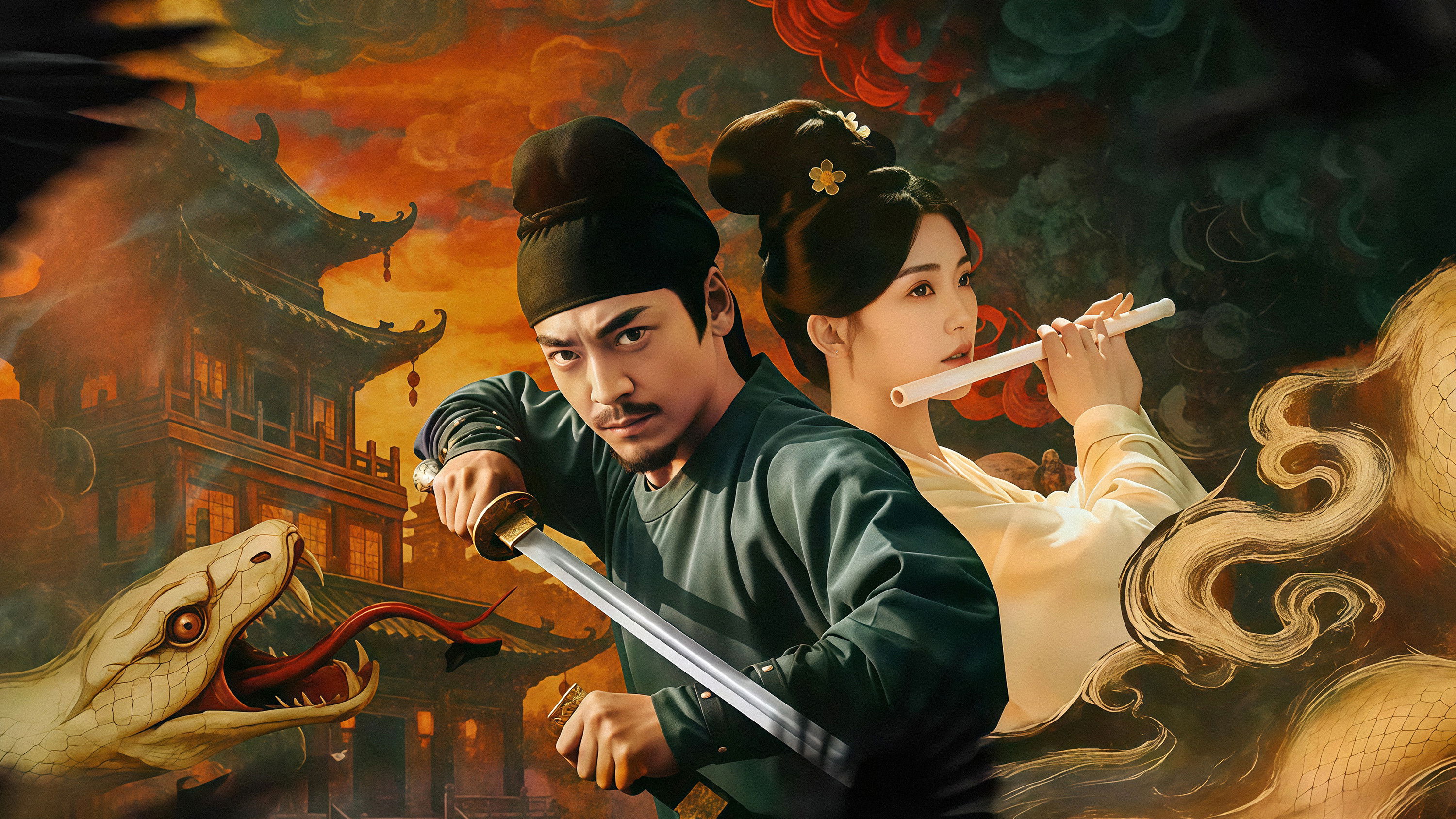 Backdrop for Tang Dynasty  Mysteries: The Poison Conspiracy