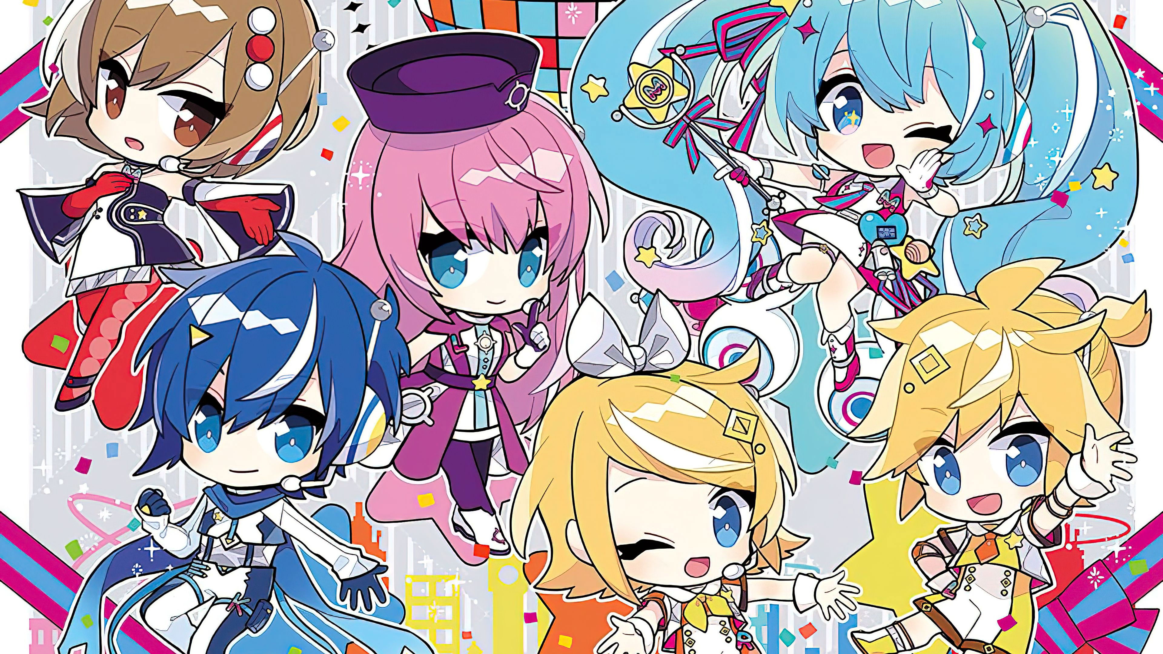 Backdrop for Hatsune Miku: Magical Mirai 10th Anniversary