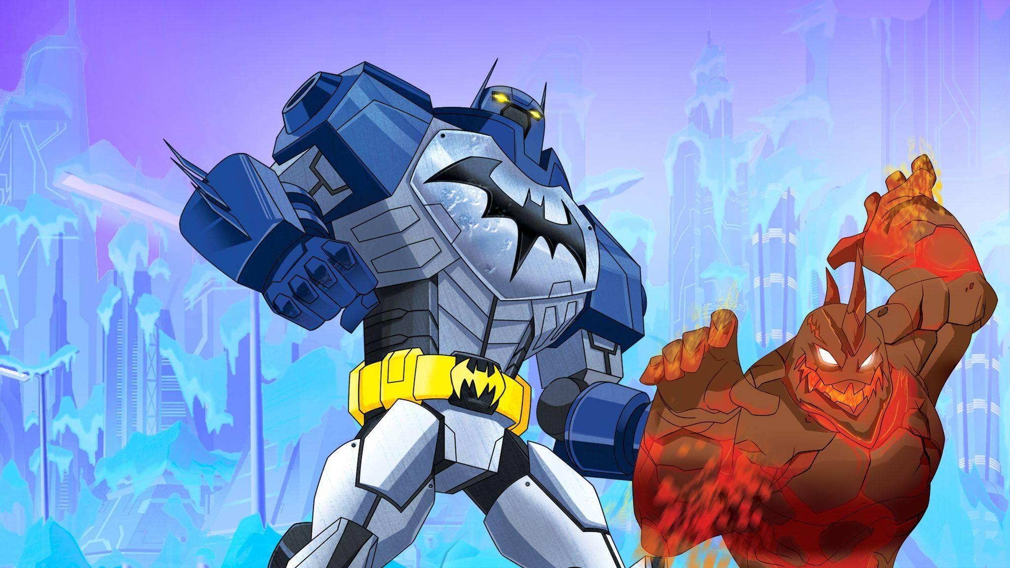 Backdrop for Batman Unlimited: Mechs vs. Mutants