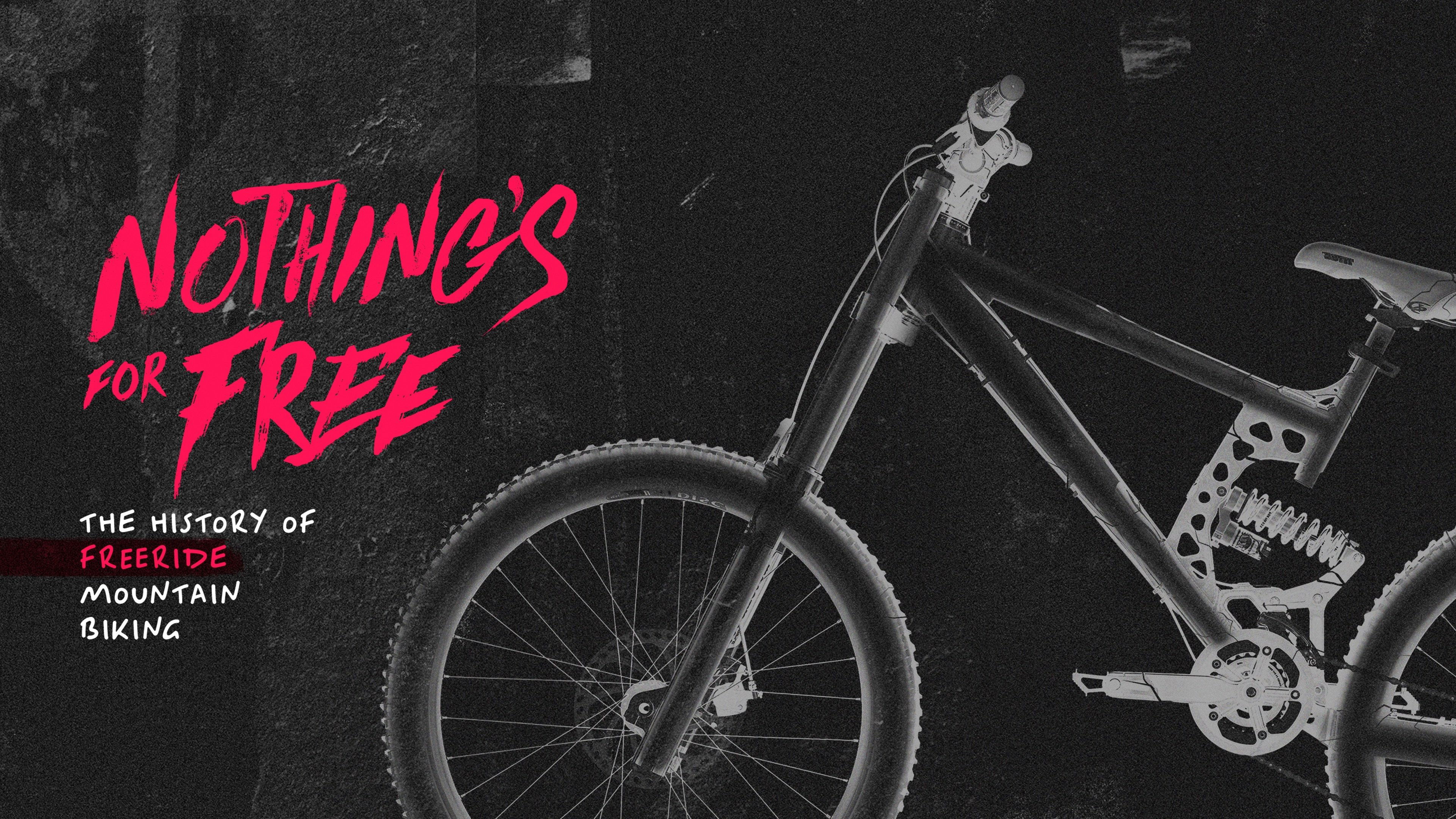 Backdrop for Nothing's for Free: The History of Freeride Mountain Biking