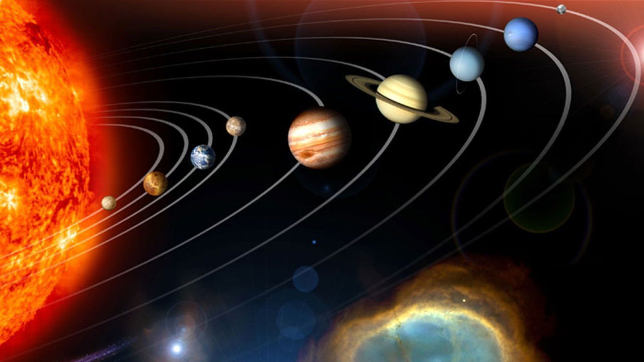 Backdrop for Voyage to the Planets