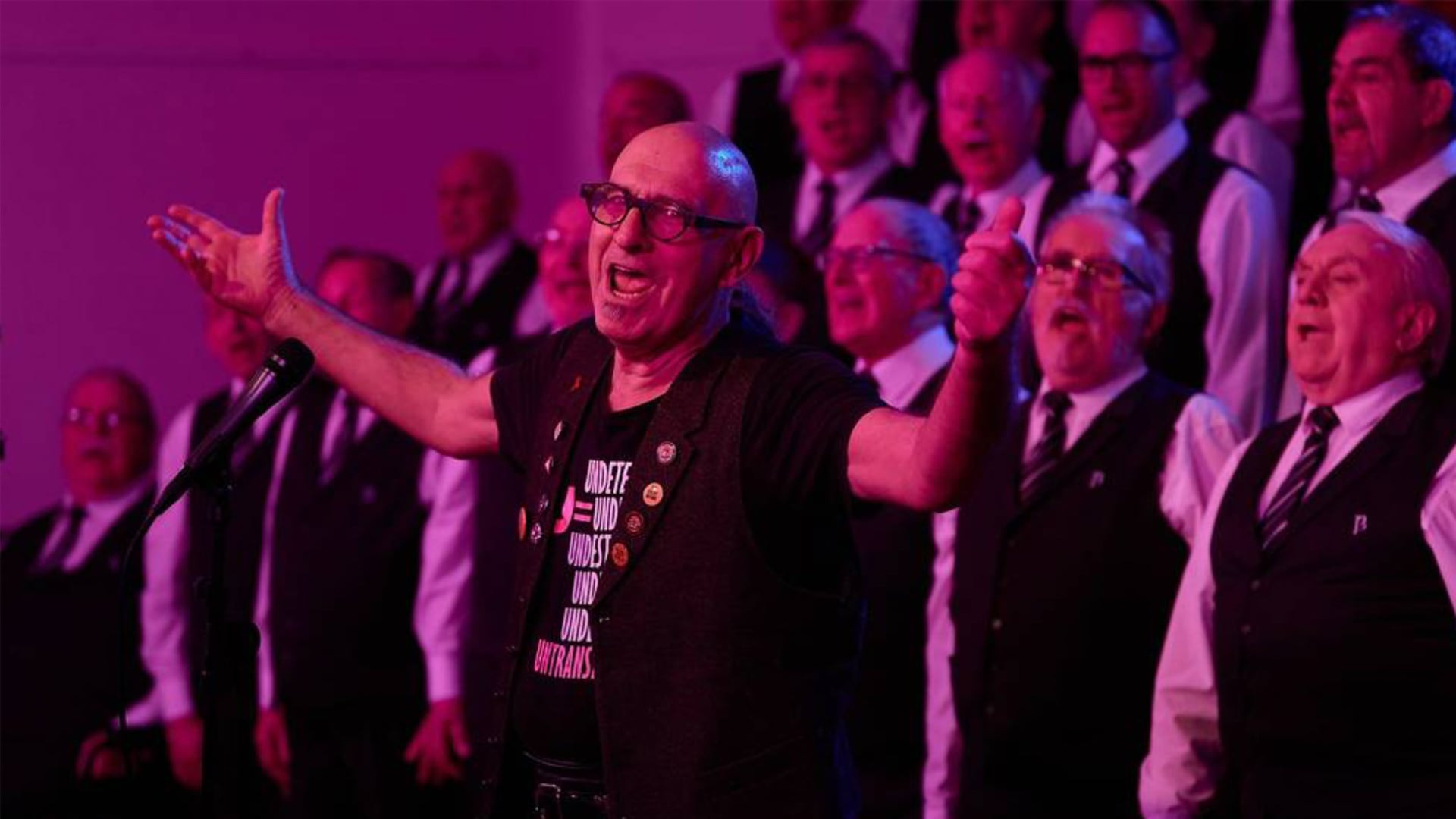 Backdrop for Striking with Pride: United at the Coalface