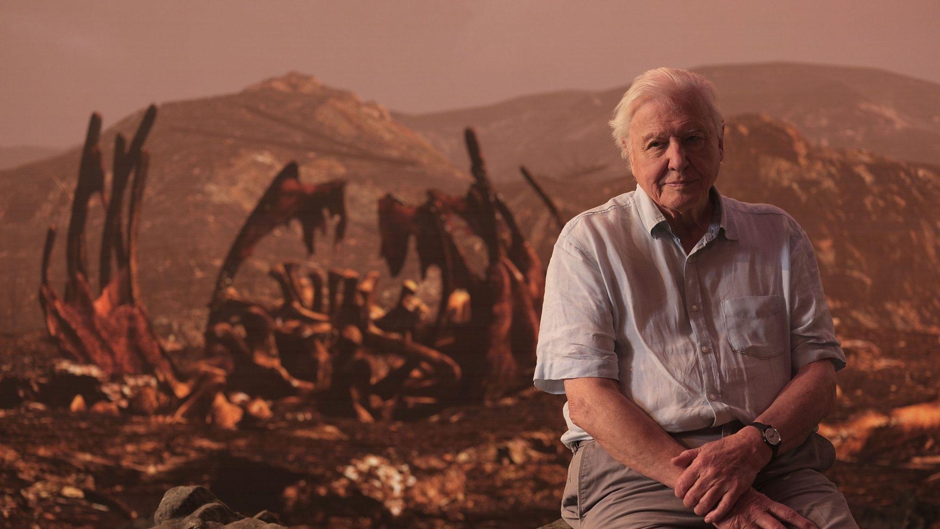 Backdrop for Dinosaurs: The Final Day with David Attenborough