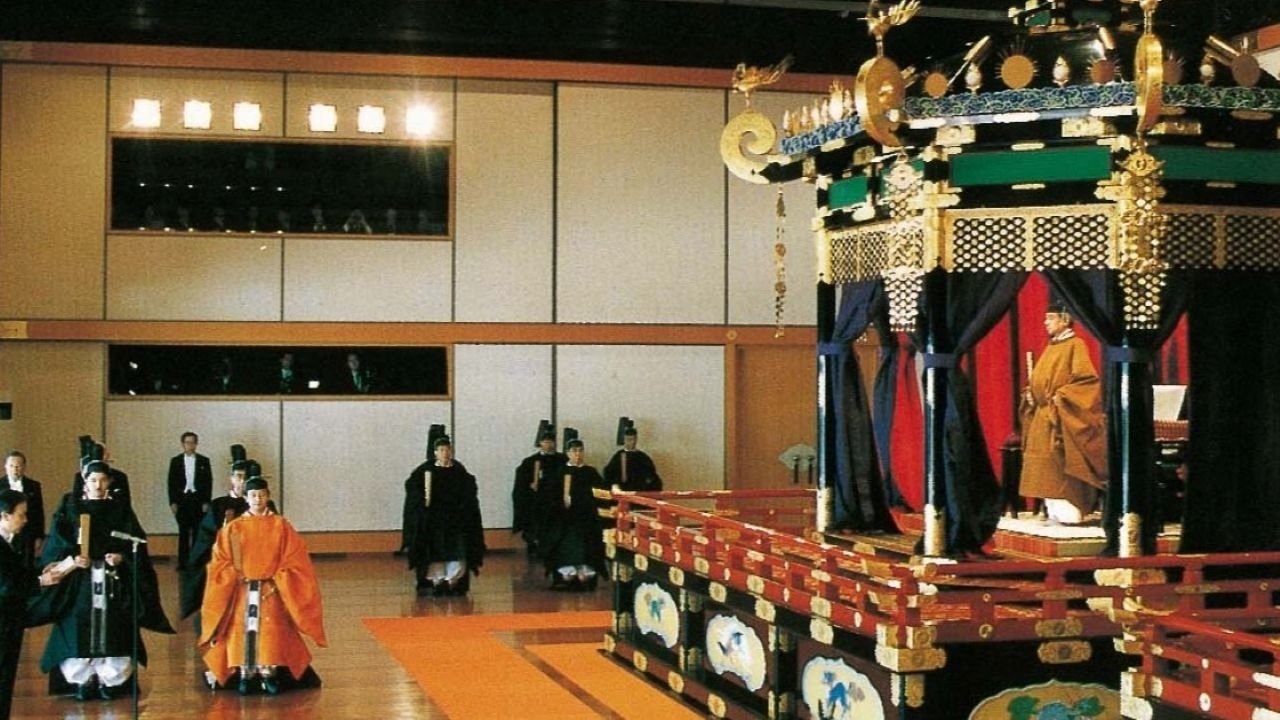 Backdrop for Enthronement Ceremony - November 12, 1990