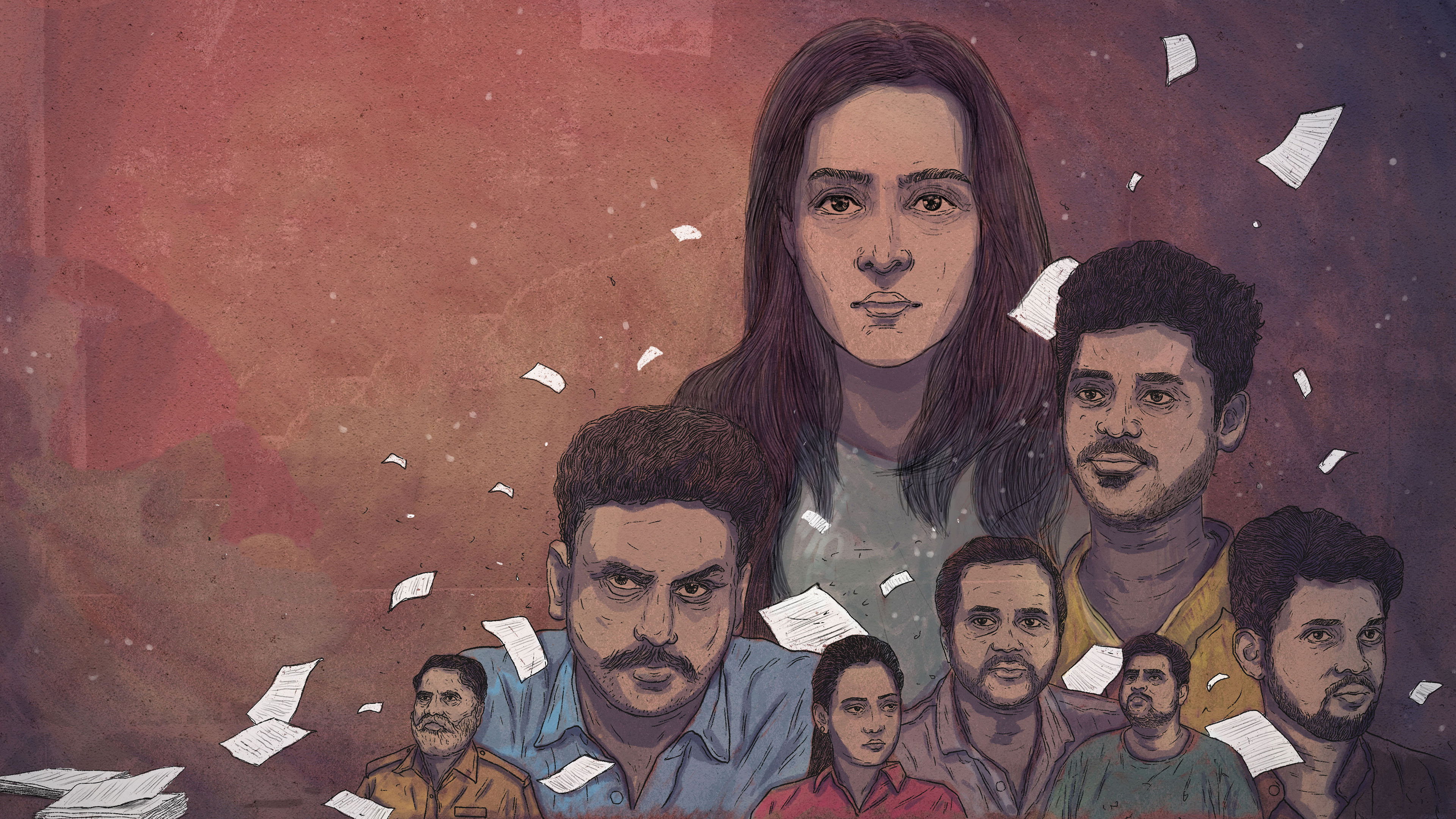 Backdrop for Irudhi Pakkam