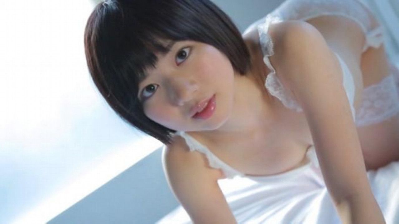 Backdrop for JSSJ-142 Sasayama Rin / Full Power Black Hair Short Cut
