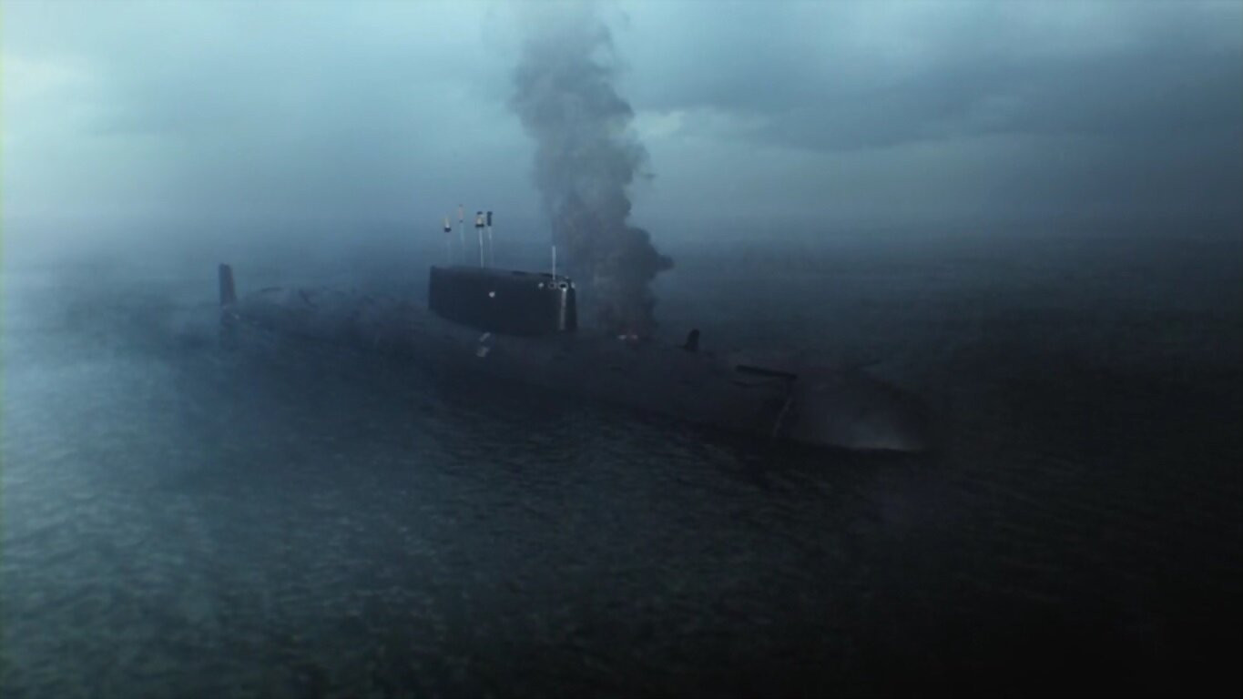 Backdrop for Drain the Oceans: Arctic War