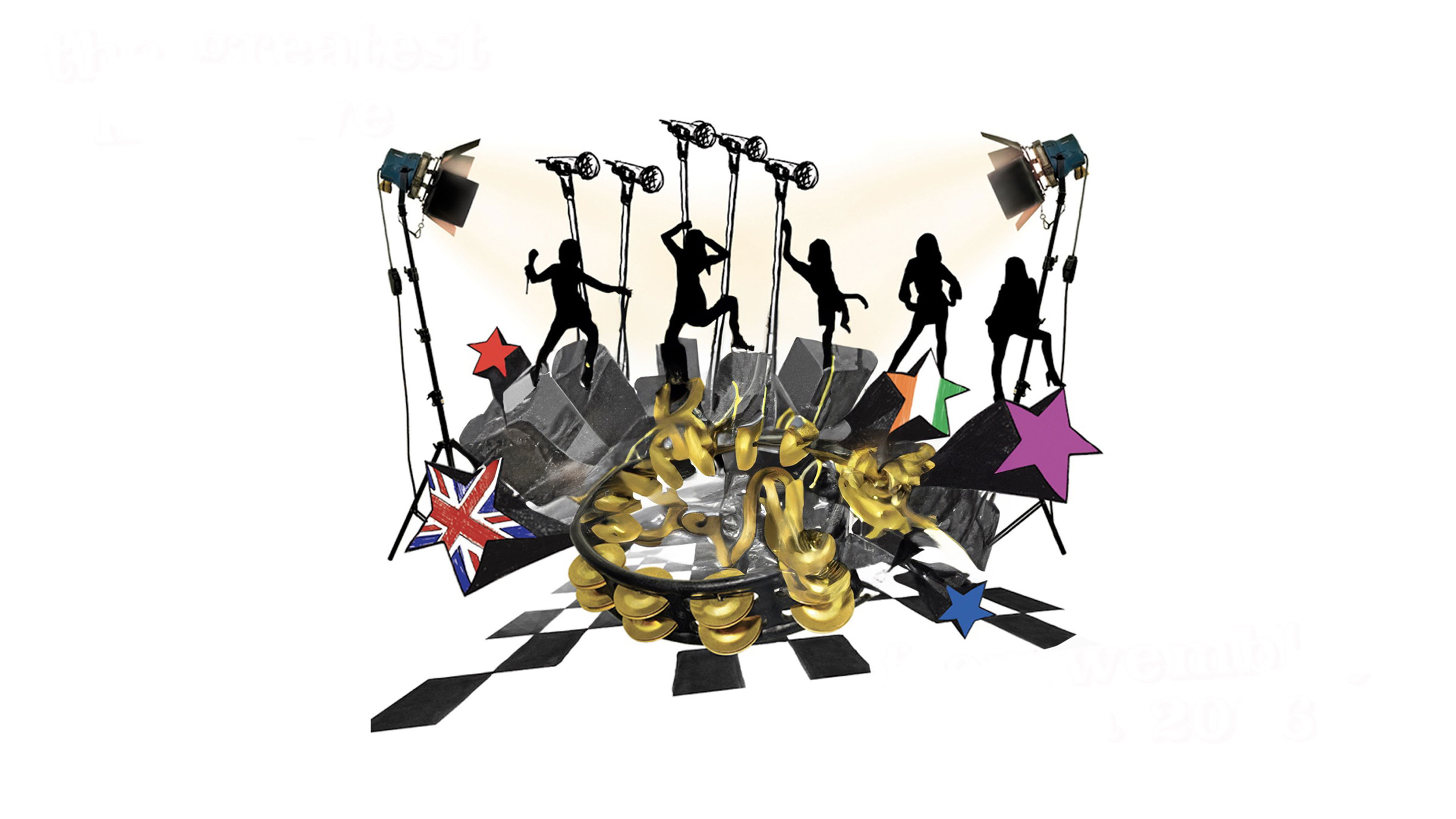 Backdrop for Girls Aloud: Live at Wembley