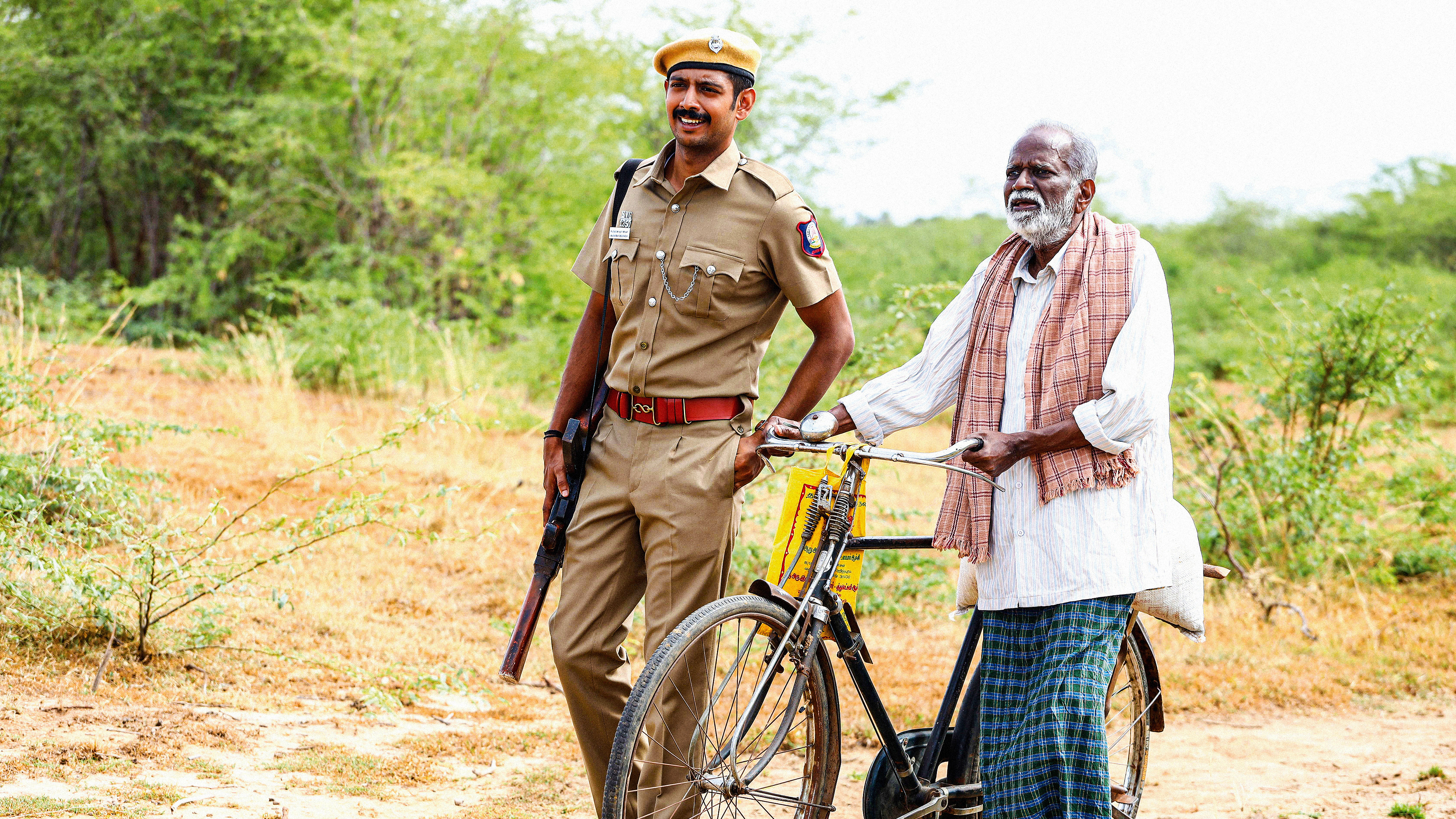 Backdrop for Lenin Pandiyan