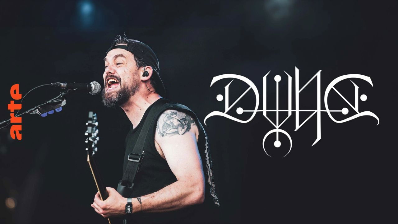 Backdrop for DVNE - Hellfest 2023