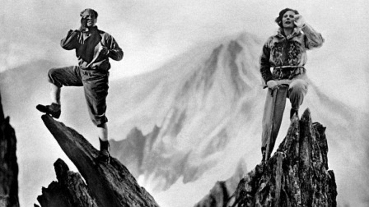 Backdrop for Storm Over Mont Blanc