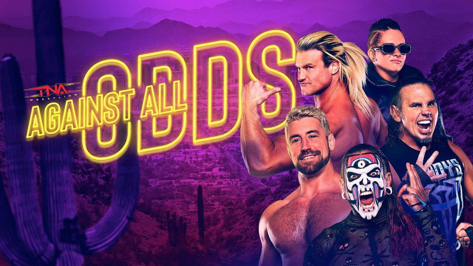Backdrop for TNA Against All Odds 2025
