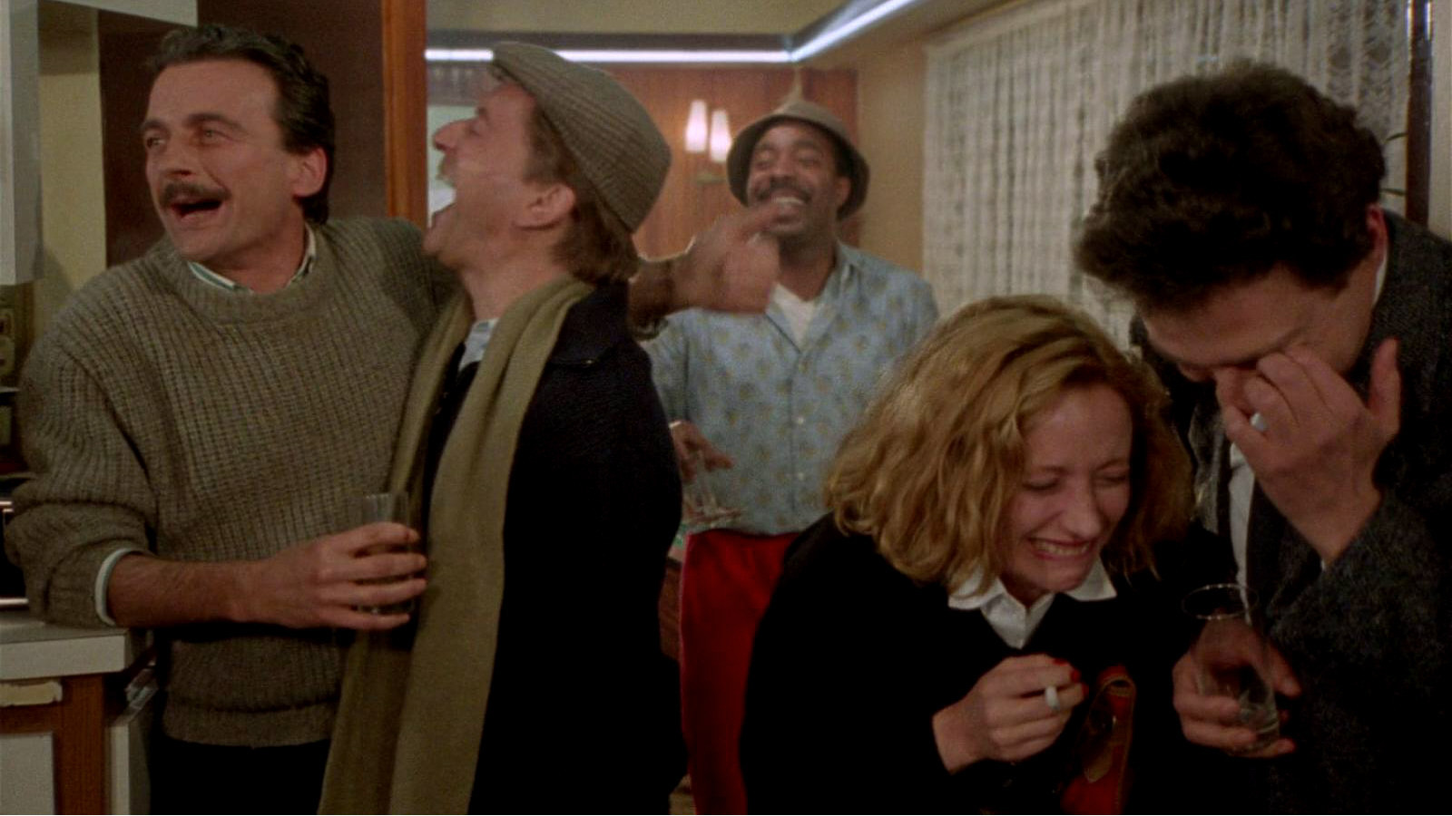 Backdrop for Guys in the Cafe