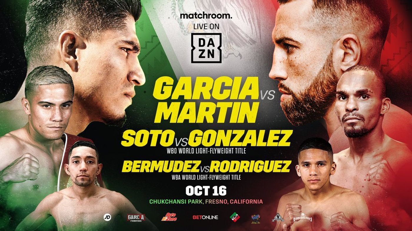 Backdrop for Mikey Garcia vs. Sandor Martin