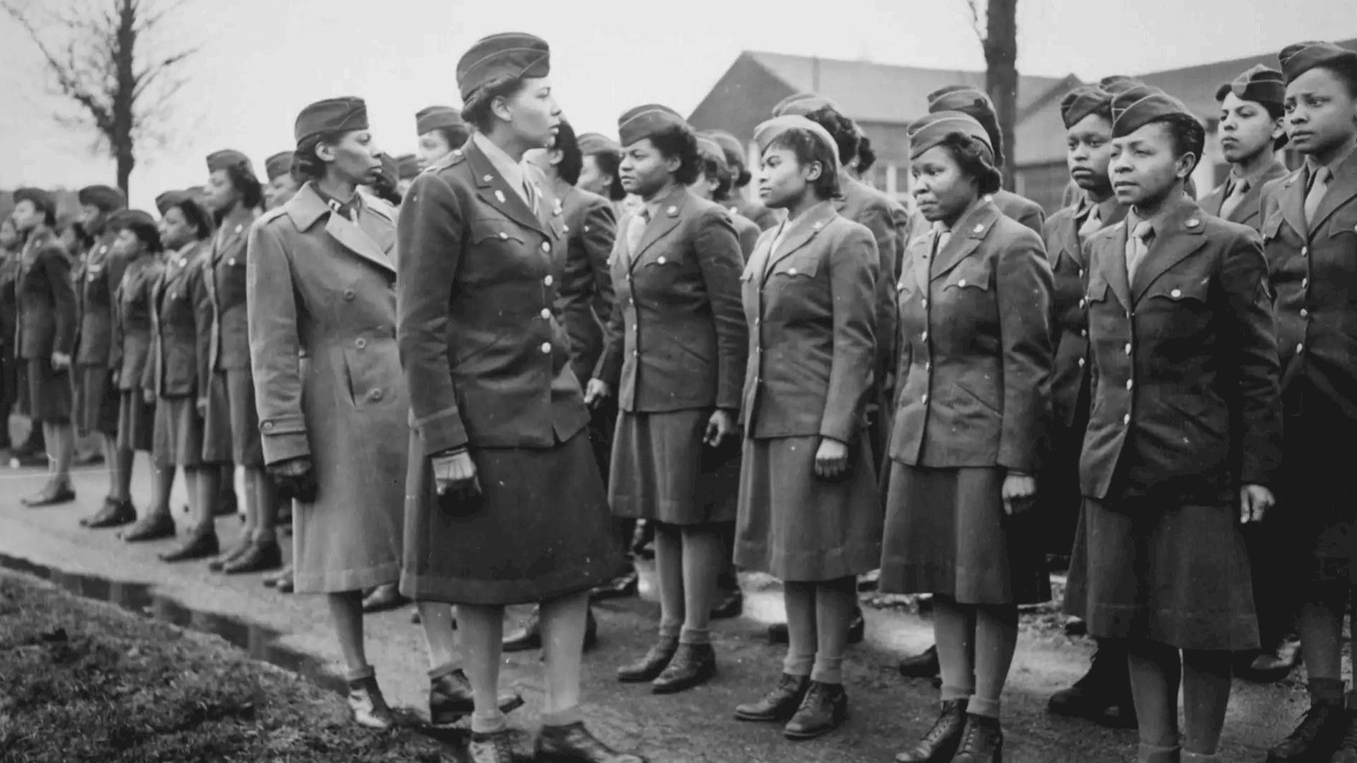 Backdrop for Her War, Her Story: World War II