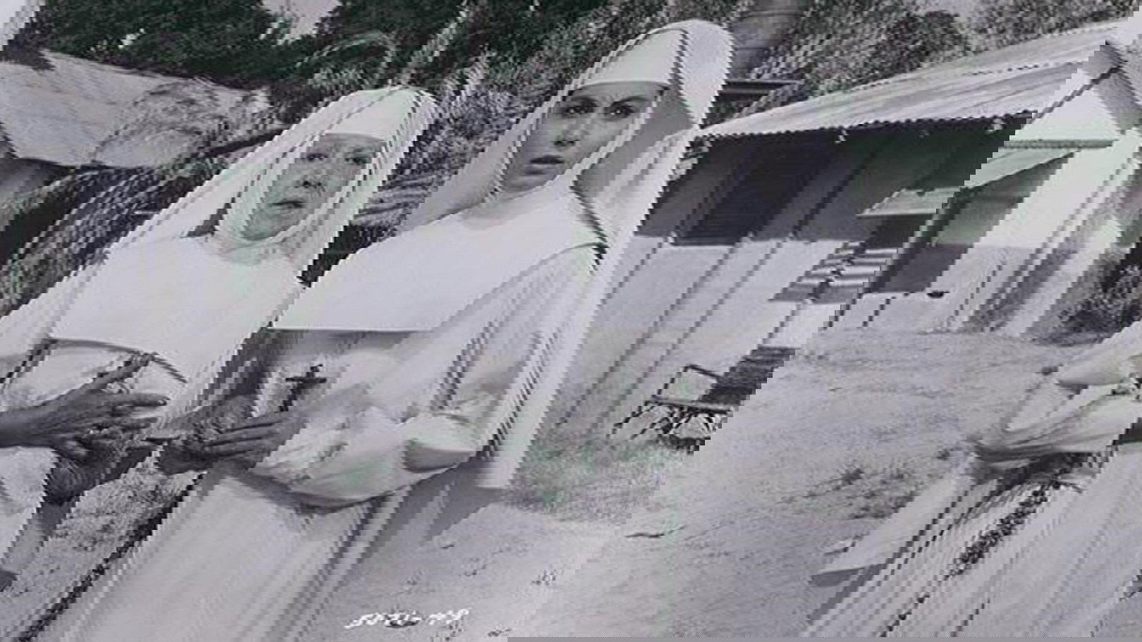 Backdrop for A Nun at the Crossroads